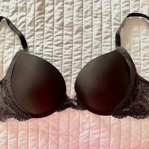 32DD Dream Angels Push Up Black Victoria's Secret Bra